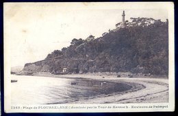 Cpa Du 22 Plage De Ploubazlanec Dominée Par La Tour De Kerroc'h Environs De Paimpol    AVR20-113 - Ploubazlanec