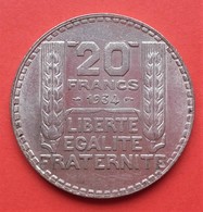 20 Francs Turin - 1934 - TTB+ - 20 Francs
