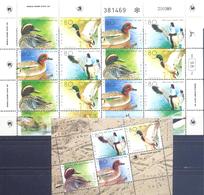 1989. Israel, Ducks In The Holyland, World Stamp EXPO'89, S/s Sheetlet, Mint/** - Ungebraucht (ohne Tabs)