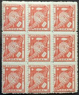 J53 – RARE (x9) Argentina (**) MNH Julius Popper 1891 Tierra Del Fuego Punta Arenas, Chile Or Rio Grande (540 Euros) - Ungebraucht