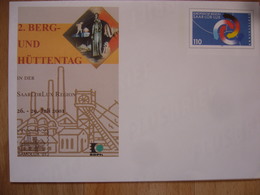 Germany BRD Ganzsache 1997 Europäische Region Mi. 1957 2.Berg- Und Hüttentag - Enveloppes - Neuves