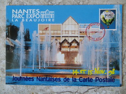 CPM Nantes Parc Expo De La Beaujoire Journées Nantaises De La Carte Postale Nov 98 - Bourses & Salons De Collections