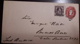 O) 1906 - CUBA - SPANISH ANTILLES, ALLEGORY - ISSUE REPUBLIC UNDER US MILITARY RULE - 1c Purple, COLON 2c  POSTAL STATIO - Brieven En Documenten