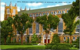 Michigan Ann Arbor Legal Research Library University Of Michigan - Ann Arbor