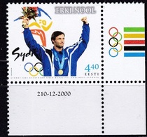 2001	Estonia 	390	2000 Olympic Games In Sydney - Summer 2000: Sydney