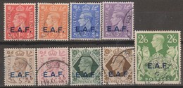 Somalia E.A.F. 1943 SaN°1-9 9v Cpl (o) - Somalia