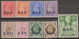 Somalia E.A.F. 1943 SaN°1-9 9v Cpl MLH/* - Somalië