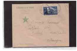 TEM11204  -      COMMENTRY   /   COVER WITH INTERESTING POSTAGE  - " ESPERANTISTA GRUPO  COMMENTRY " - Esperanto