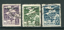 ROUMANIE- Service Y&T N°13-14 Et 17- Oblitérés - Officials