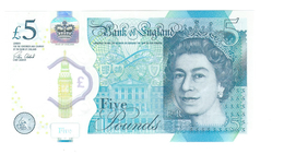 United Kingdom / Great Britain - Elizabeth II - 5 Pounds - UNC - 5 Pounds