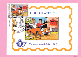 B01-132 2264 BD Carte Maximum Rare Suske En Wiske Bob Et Bobette Vandersteen Willy 10-10-1987 7904 Pipaix - 1981-1990