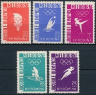 Rumänien 1598-1602 - Postfrisch/** MNH - Olympische Sommerspiele, Melbuourne 1956 - Zomer 1956: Melbourne