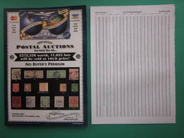 UNIVERSAL PHILATELIC AUCTIONS CATALOGUE FOR SALE NUMBER 9 MONDAY 10th MARCH 2003 #L0165 - Catalogues For Auction Houses