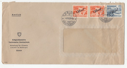 Eidgenössische Technische Hochschule Zürich Letter Cover Posted 1959 Zürich To Sisak B200601 - Officials