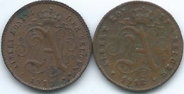 Belgium - Albert I - 1912 - 1 Centime - French (KM76) & Dutch (KM77) - 1 Cent