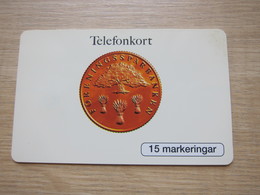 15 Markeringar Chip Phonecard, Telefonkort, 40200 Pieces, Looks Mint - Schweden