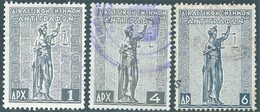 Greece-Grecia,Greek,Revenue Stamps Used - Fiscale Zegels