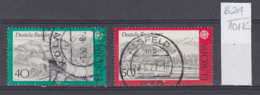 101K824 / 1977 - Michel Nr. 934-935 Used ( O ) CEPT EUROPA Stamps - Landscapes , Federal Republic Germany Deutschland - 1977