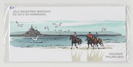 FRANCE - Bloc Souvenir N° 97 - Neuf Sous Blister - "Jeux équestres Mondiaux FEI 2014 En Normandie" - - Zonder Classificatie
