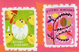 Finland - 2020 - Spring Stamps - Chirp Chirp - Mint Self-adhesive Stamp Set - Ungebraucht