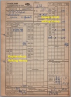 Köln Rodenkirchen - Rechnung Bestelliste Daimon Batterien 1962 - 1950 - ...