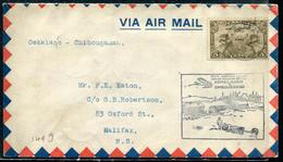 CANADA - P.A. N° 1 / 1er. VOL OSKELANEO - CHIBOUGAMAU LE 24/12/1929 - SUP - First Flight Covers