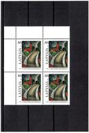 Latvia 2007 . Art Of L.Liberts (Bridge).  Block Of 4.  Michel # 696 - Letland