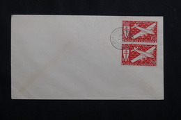 NOUVELLE CALÉDONIE - Affranchissement Plaisant Sur Enveloppe De Bouloupari En 1944 , Non Circulé - L 62106 - Briefe U. Dokumente