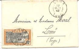 LETTRE DE LOME POUR LOME - Storia Postale