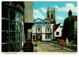 Ref 1366 - John Hinde Postcard - Church Street Windsor - Berkshire - Windsor