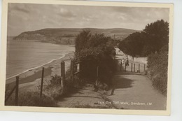 ROYAUME UNI - ENGLAND - ISLE OF WIGHT - SANDOWN - The Cliff Walk - Sandown