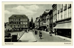 Ref 1366 - Netherlands Postcard - Rechtestraat Eindhoven - Eindhoven