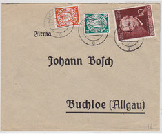 Danzig Brief Mit MIF An Die Fa.Johann Bosch Buchloe - Storia Postale