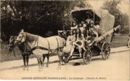 CPA MARSEILLE - La Cavalcade Chariot De Moliere (985947) - Internationale Tentoonstelling Voor Elektriciteit En Andere