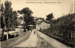 CPA MARSEILLE - La Gavotte Canal De MARSEILLE Ecluse (986038) - Quartiers Nord, Le Merlan, Saint Antoine