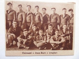 CUIRASSÉ "JEAN-BART"- ÉQUIPE DE FOOTBAL- PHOTO DE JOURNAL: 08/1932 - Bateaux