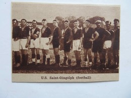 SAINT-GINGOLPH (HAUTE-SAVOIE)- U.S. SAINT-GINGOLPH FOOTBALL (PHOTO DE JOURNAL: 08/1932) - Alpes - Pays-de-Savoie