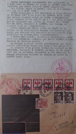 R1949/2126 - RARE ✉️ LETTRE RECOMMANDEE / GREVE DES PTT / SAUMUR 5.8.1946 à ALGER 8.8.1946 Et RETOUR - Autres & Non Classés