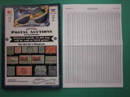 UNIVERSAL PHILATELIC AUCTIONS CATALOGUE FOR SALE No.12 On MONDAY 12th JANUARY 2004 #L0168 - Auktionskataloge