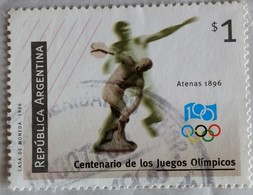 128. ARGENTINA 1996 USED STAMP OLYMPICS - Used Stamps