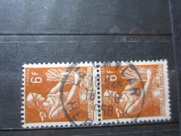 VEND BEAUX TIMBRES DE FRANCE N° 1115 EN PAIRE , OBLITERATION " LE CAYLAR " !!! - 1957-1959 Mietitrice