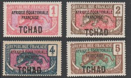 Tchad 19 à 22* - Unused Stamps
