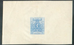 N°25 - Lion 2 Centimes Bleu Sur Petit Feuillet R. De 1895  TB  - 15640 - 1866-1867 Piccolo Leone