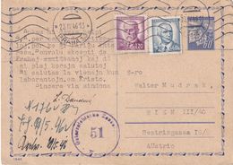 TCHECOSLOVAQUIE 1946     ENTIER POSTAL/GANZSACHE/POSTAL STATIONARY  CARTE DE PRAHA - Postkaarten