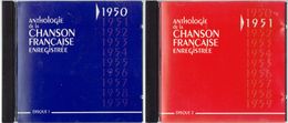 Anthologie De La Chanson Française Enregistrée (années 1950/59) Collection Complète De 10 CD - Compilations