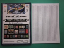 UNIVERSAL PHILATELIC AUCTIONS CATALOGUE FOR SALE No.19 On TUESDAY 11th OCTOBER 2005 #L0175 - Auktionskataloge