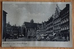 Lanshut A. D. Isar - Untere Altstadt - Animée - Belebt - Aspect Gondolé (humidité ?) Et Petites Taches - (n°17820) - Landshut