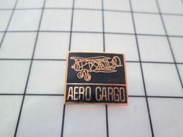 616c Pin's Pins / Beau Et Rare / THEME : AVIATION / AVION BIPLAN AERO CARGO - Avions