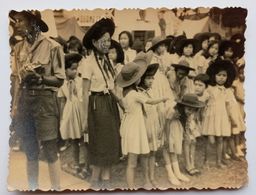 SCOUTISME INDOCHINE VIETNAM SCOUT ECLAIREUR SCOUTING CARTE PHOTOGRAPHIE ANCIENNE Scouts Elaireur Saïgon Asie - Scoutisme