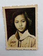 SCOUTISME INDOCHINE VIETNAM SCOUT ECLAIREUR SCOUTING PHOTOMATON PHOTO D'IDENTITE SAÏGON ENFANT CHILD Louve - Pfadfinder-Bewegung